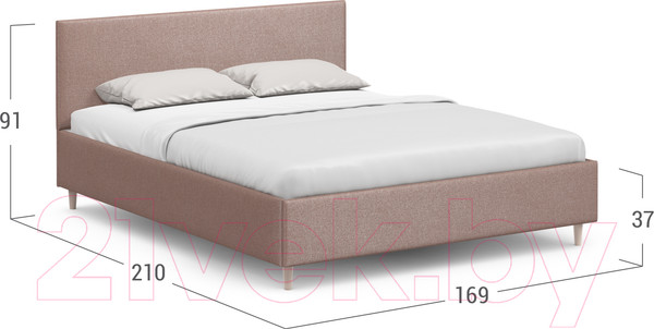 Изображение товара Двуспальная кровать Moon Family 1259 / К004423