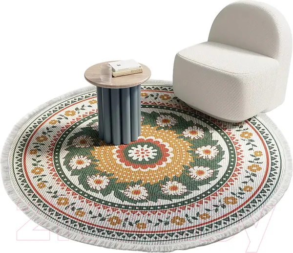 Изображение товара Коврик Mio Tesoro Сozy Flower C0012770E (120х120)