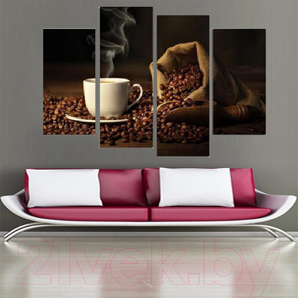 Изображение товара Картина модульная Mio Tesoro Coffee C0010838A