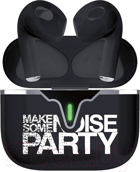 Изображение товара Беспроводные наушники Qumo TWS Life Party ВТ 0101 / Q42752 (черный)