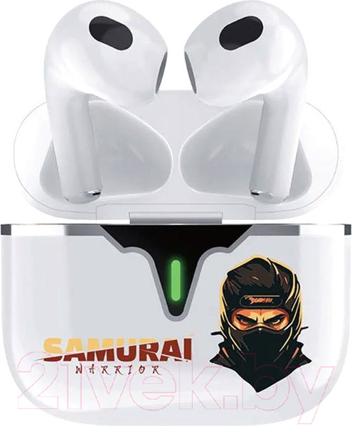 Изображение товара Беспроводные наушники Qumo TWS Life Samurai ВТ 0101 / Q42750 (белый)