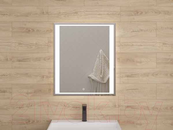 Изображение товара Зеркало Style Line Лайт 02 с LED-подсветкой 60x70 (без подогрева)