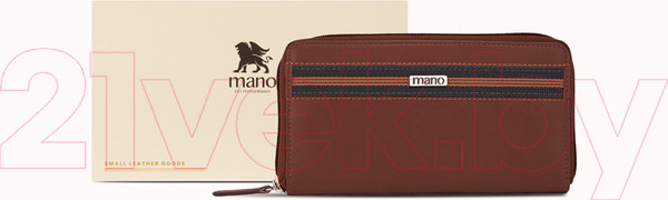 Изображение товара Портмоне Mano Don Leonardo / M191953802 (коньячный)