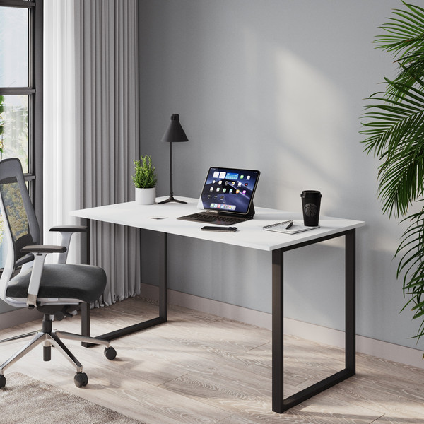 Изображение товара Письменный стол Soma Bliss 120x66 (белый/черный)