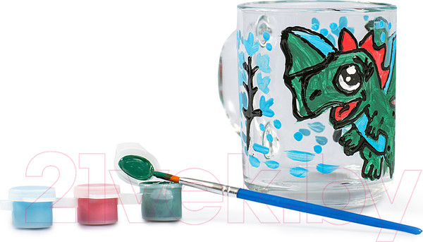 Изображение товара Набор для творчества Десятое королевство Кружка под роспись дракончик / 05054