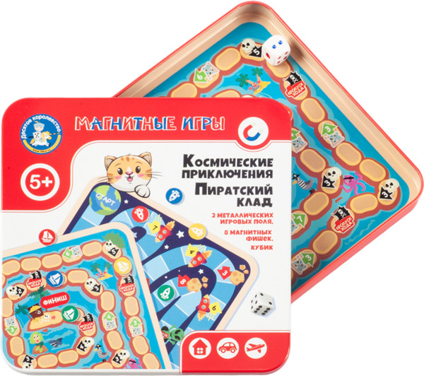 Изображение товара Настольная игра Десятое королевство Космические приключения. Пиратский клад / 04909