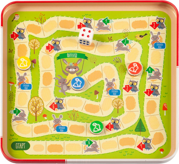 Изображение товара Настольная игра Десятое королевство Приключения зайчонка. День рождения слоненка / 04912