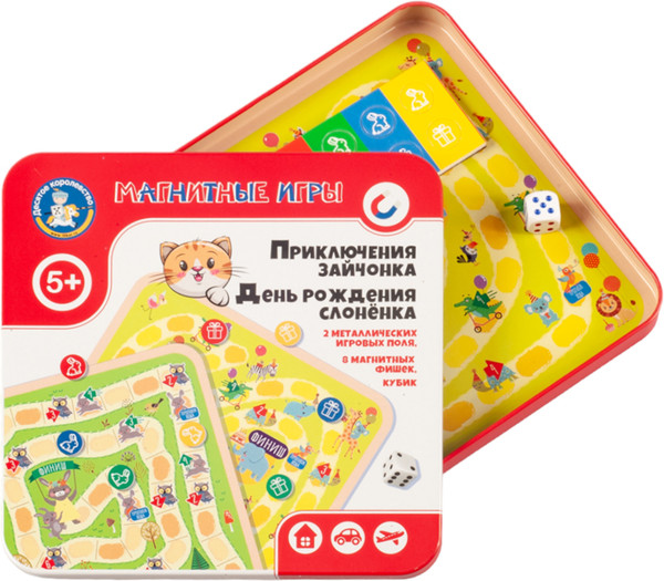 Изображение товара Настольная игра Десятое королевство Приключения зайчонка. День рождения слоненка / 04912