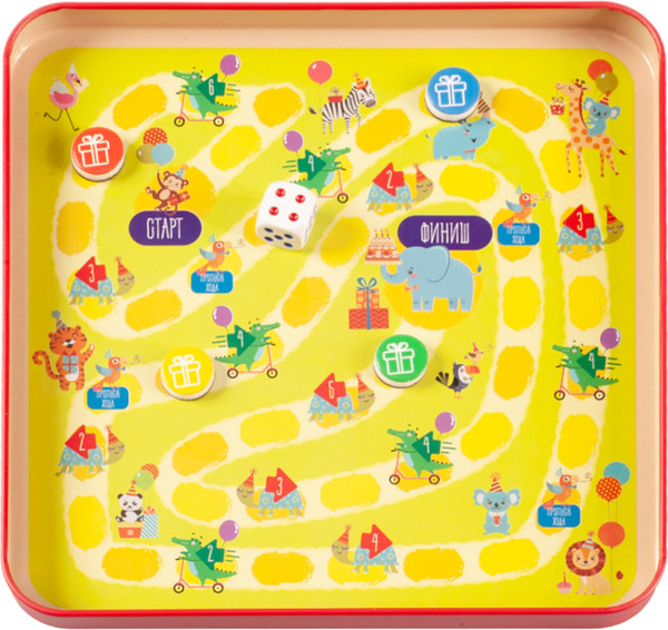 Изображение товара Настольная игра Десятое королевство Приключения зайчонка. День рождения слоненка / 04912