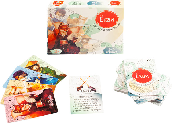 Изображение товара Настольная игра Десятое королевство Екаи. Однажды в лесах Японии / 04865