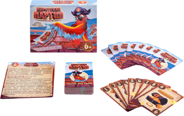 Изображение товара Настольная игра Десятое королевство Пиратская партия / 04878