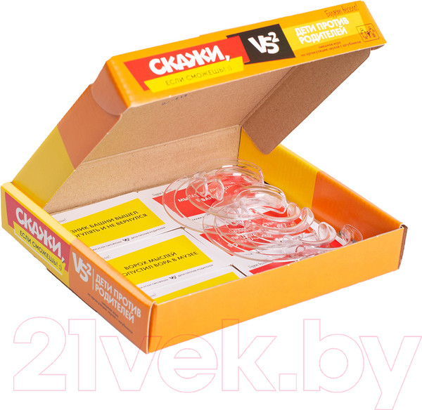 Изображение товара Настольная игра Десятое королевство Скажи, если сможешь! Дети против родителей / 05007