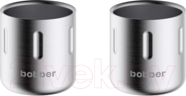 Изображение товара Набор стаканов для горячих напитков Bobber Shot-100 Matte (2шт, матовый)