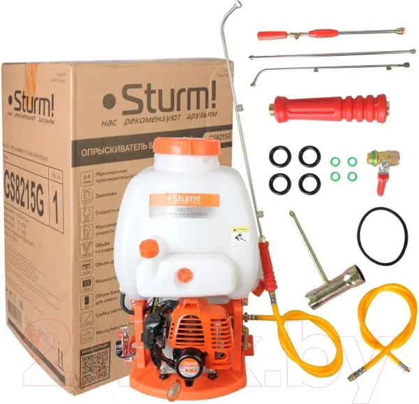 Изображение товара Опрыскиватель бензиновый Sturm! GS8215G