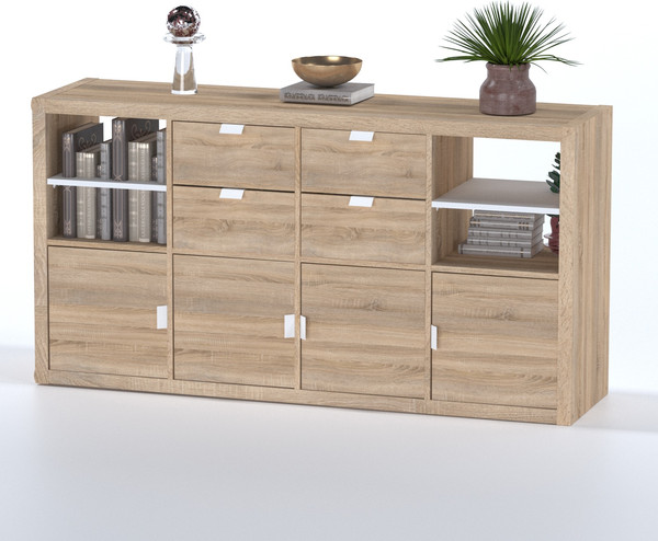 Изображение товара Стеллаж Mio Tesoro Фора 8 (дуб беленый)