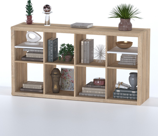 Изображение товара Стеллаж Mio Tesoro Фора 8 (дуб беленый)