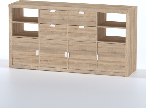 Изображение товара Стеллаж Mio Tesoro Фора 8 (дуб беленый)