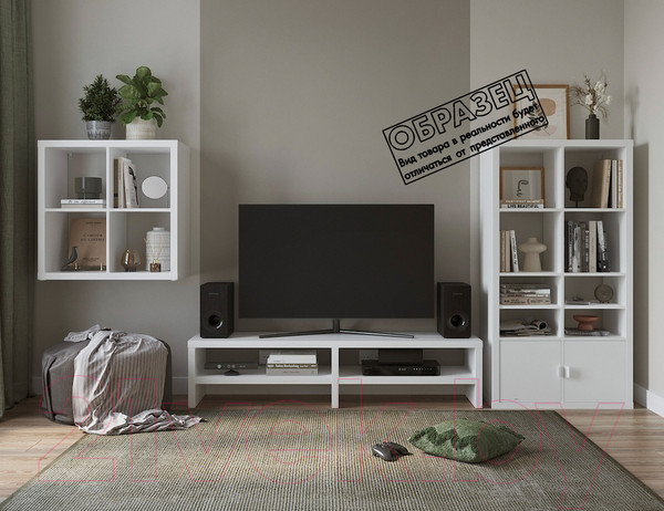 Изображение товара Стеллаж Mio Tesoro Фора 8 (дуб беленый)