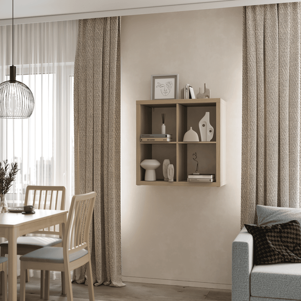 Изображение товара Стеллаж Mio Tesoro Фора 4 (дуб беленый)