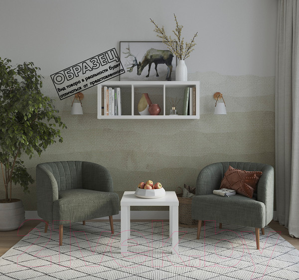 Изображение товара Полка Mio Tesoro Фора 3 (дуб беленый)