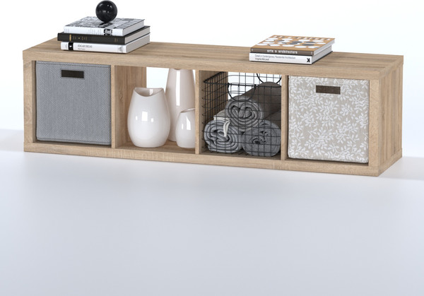 Изображение товара Стеллаж Mio Tesoro Фора 4L (дуб беленый)