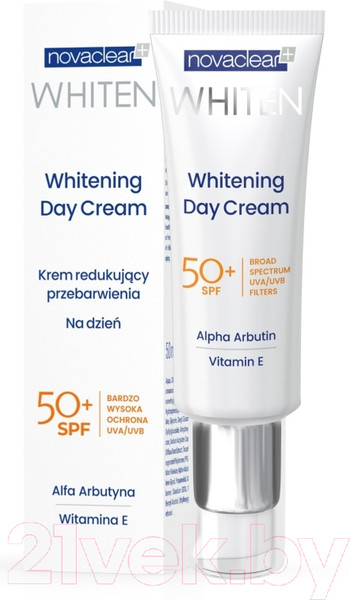 Изображение товара Крем для лица Novaclear Whiten Дневной отбеливающий SPF50+ (50мл)