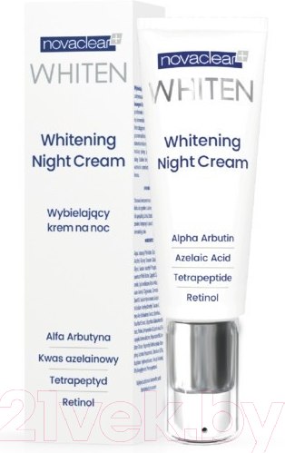 Изображение товара Крем для лица Novaclear Whiten Ночной отбеливающий (50мл)