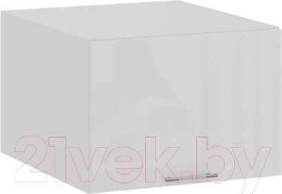 Изображение товара Шкаф навесной для кухни ТриЯ Весна 1В5ГП (белый/белый глянец)