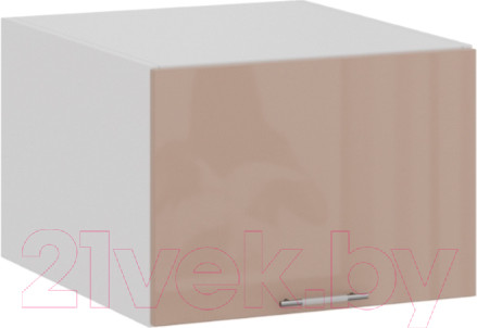 Изображение товара Шкаф навесной для кухни ТриЯ Весна 1В5ГП (белый/кофе с молоком)