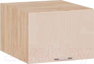 Изображение товара Шкаф навесной для кухни ТриЯ Весна 1В5ГП (дуб крафт золотой/кофе с молоком)