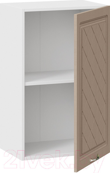 Изображение товара Шкаф навесной для кухни ТриЯ Бьянка 1В45 (белый/дуб кофе)