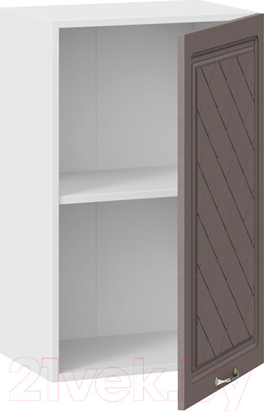 Изображение товара Шкаф навесной для кухни ТриЯ Бьянка 1В45 (белый/дуб серый)