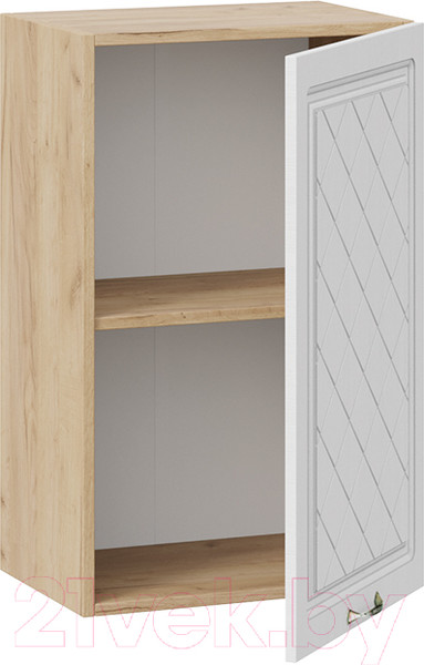 Изображение товара Шкаф навесной для кухни ТриЯ Бьянка 1В45 (дуб крафт золотой/дуб белый)