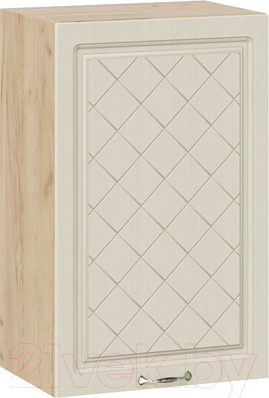 Изображение товара Шкаф навесной для кухни ТриЯ Бьянка 1В45 (дуб крафт золотой/дуб ваниль)