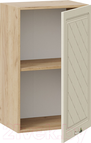 Изображение товара Шкаф навесной для кухни ТриЯ Бьянка 1В45 (дуб крафт золотой/дуб ваниль)