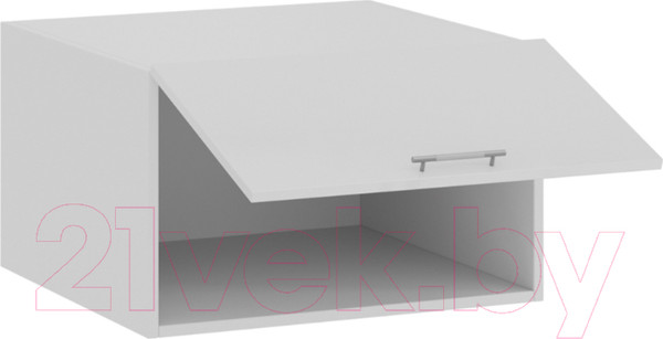 Изображение товара Шкаф навесной для кухни ТриЯ Весна 1В6ГП (белый/белый глянец)