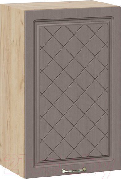 Изображение товара Шкаф навесной для кухни ТриЯ Бьянка 1В45 (дуб крафт золотой/дуб серый)