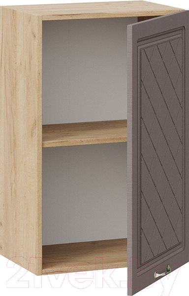 Изображение товара Шкаф навесной для кухни ТриЯ Бьянка 1В45 (дуб крафт золотой/дуб серый)