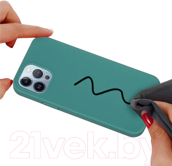 Изображение товара Чехол-накладка G-Case Для iPhone 14 Pro (темно-зеленый)