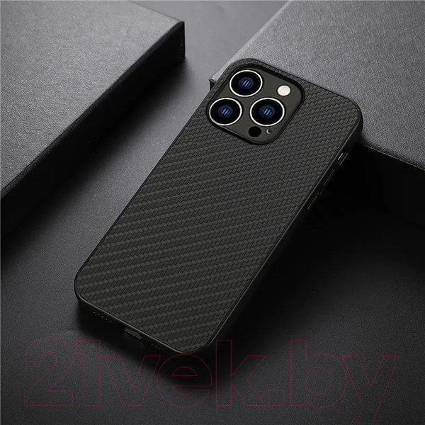 Изображение товара Чехол-накладка G-Case Для iPhone 14 Pro (черная кожа)