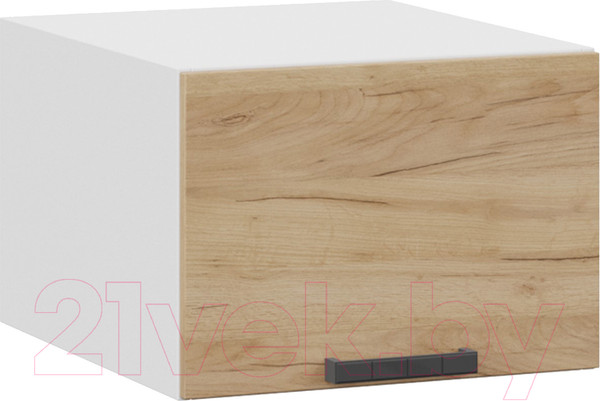Изображение товара Шкаф навесной для кухни ТриЯ Детройт 1В5ГП (белый/дуб крафт золотой)