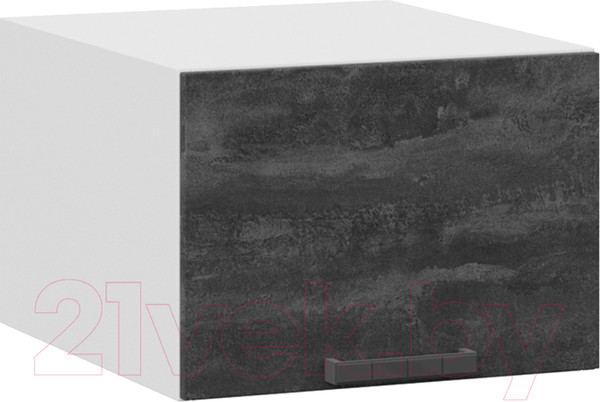 Изображение товара Шкаф навесной для кухни ТриЯ Детройт 1В5ГП (белый/угольный камень)