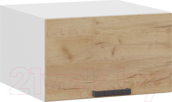 Изображение товара Шкаф навесной для кухни ТриЯ Детройт 1В6ГП (белый/дуб крафт золотой)