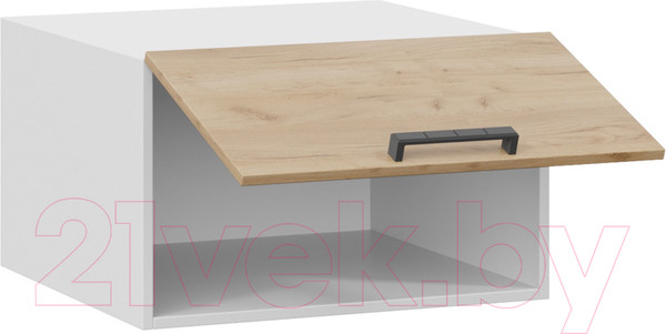 Изображение товара Шкаф навесной для кухни ТриЯ Детройт 1В6ГП (белый/дуб крафт золотой)