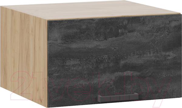 Изображение товара Шкаф навесной для кухни ТриЯ Детройт 1В6ГП (дуб крафт золотой/угольный камень)