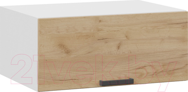 Изображение товара Шкаф навесной для кухни ТриЯ Детройт 1В8ГП (белый/дуб крафт золотой)