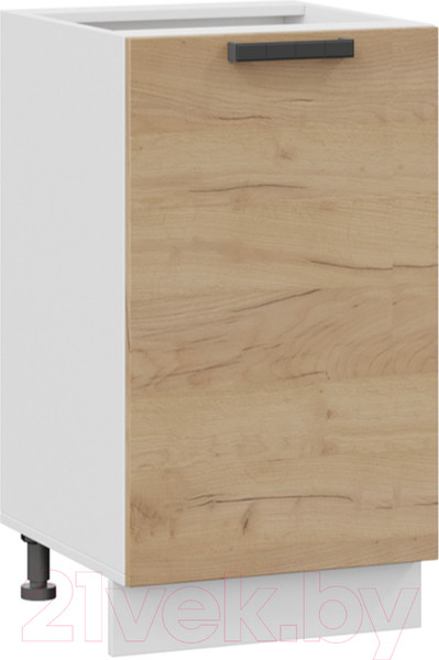 Изображение товара Шкаф-стол кухонный ТриЯ Детройт 1Н45 (белый/дуб крафт золотой)