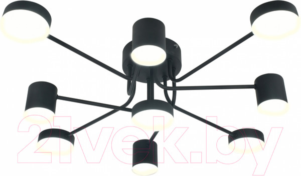 Изображение товара Потолочный светильник Mirastyle XL-20609/5+4 BK+NK