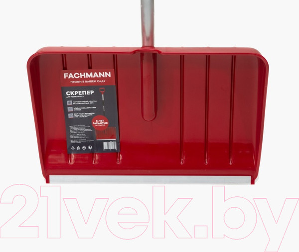 Изображение товара Лопата для уборки снега Fachmann 05.003 (бордовый)