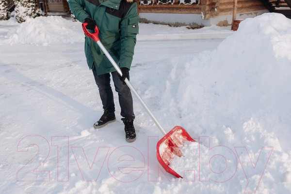 Изображение товара Лопата для уборки снега Fachmann 05.014 (рубиновый)